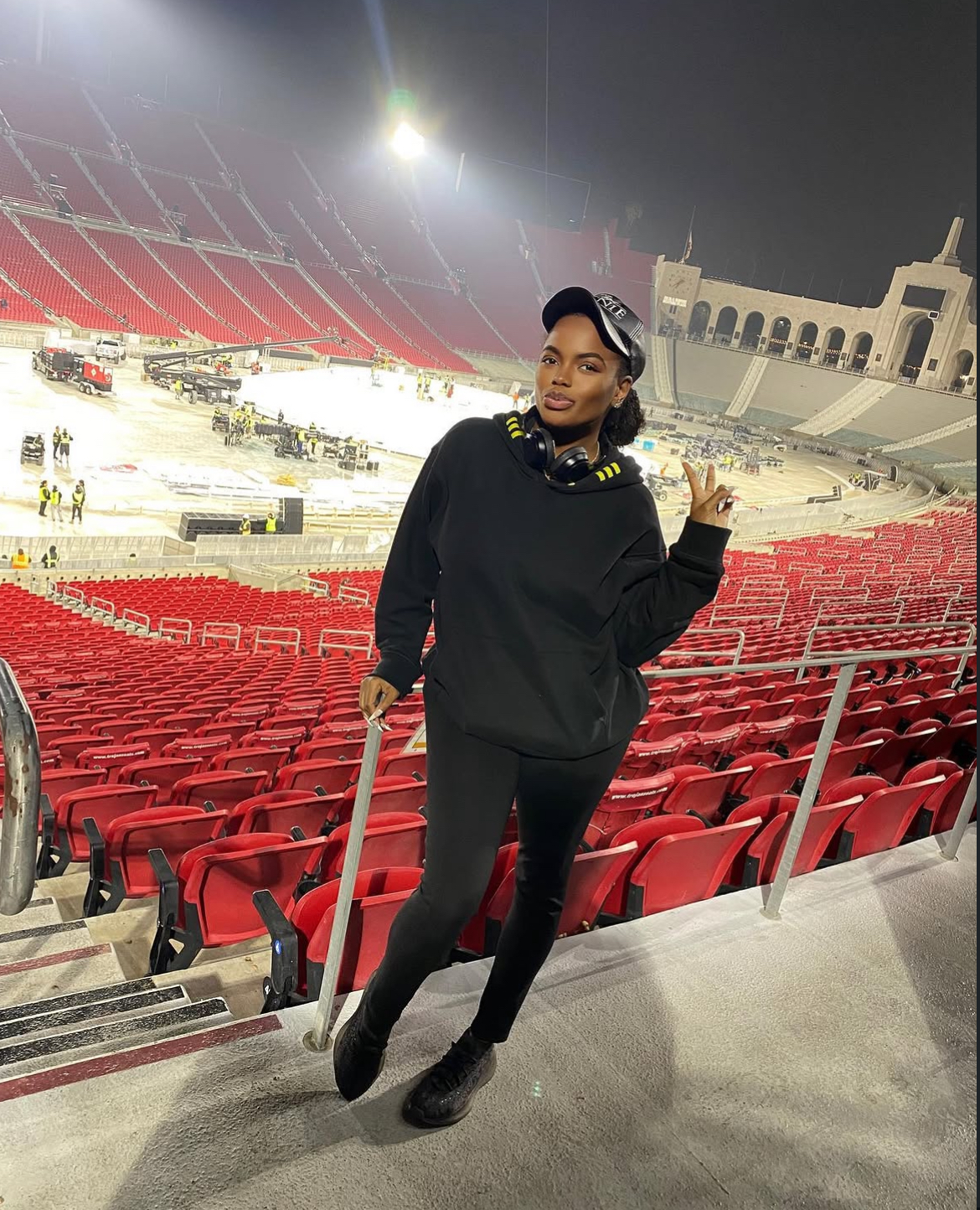 Kanye West and Larry Hoover concert culinary experience